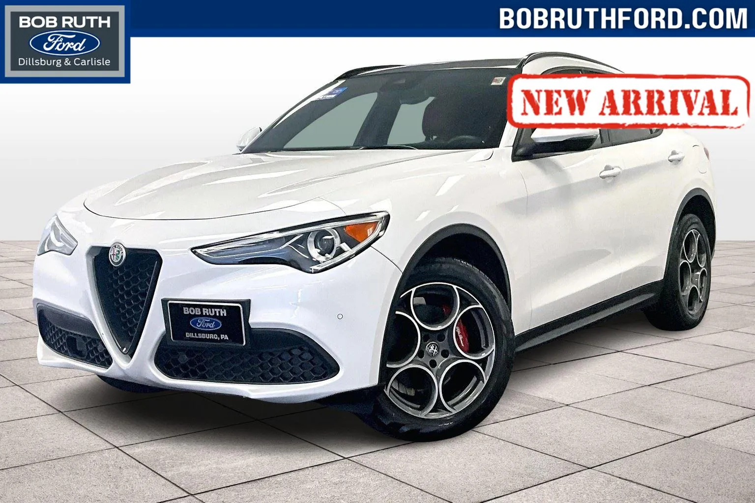 White 2022 Alfa Romeo Stelvio Sprint for sale in Dillsburg, PA