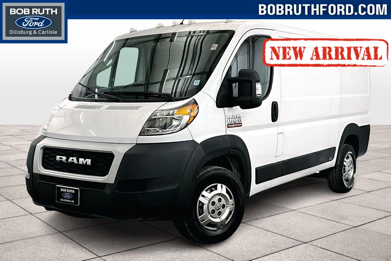 White 2021 Ram ProMaster Cargo Van Low Roof for sale in Dillsburg, PA