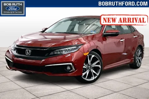 Orange 2019 Honda Civic Sedan Touring for sale in Dillsburg, PA