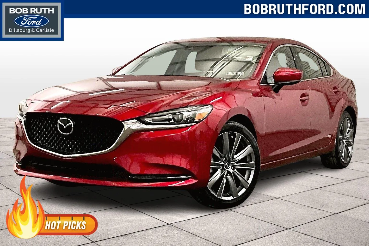Red 2021 Mazda Mazda6 Touring for sale in Dillsburg, PA