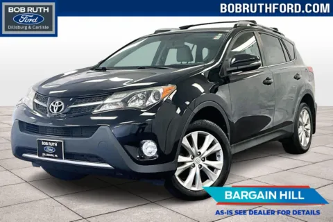 Black 2015 Toyota RAV4 Limited for sale in Dillsburg, PA