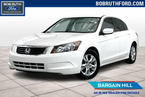 White 2009 Honda Accord Sdn LX-P for sale in Dillsburg, PA