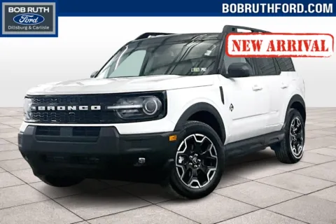 White 2025 Ford Bronco Sport Outer Banks for sale in Dillsburg, PA