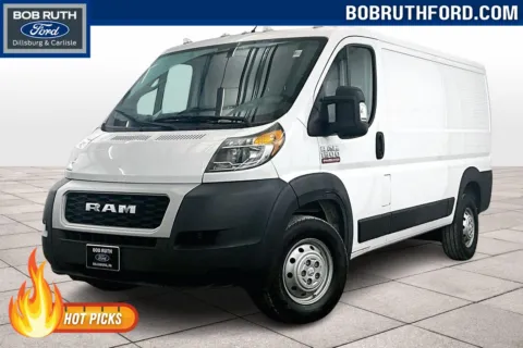 White 2021 Ram ProMaster Cargo Van Low Roof for sale in Dillsburg, PA