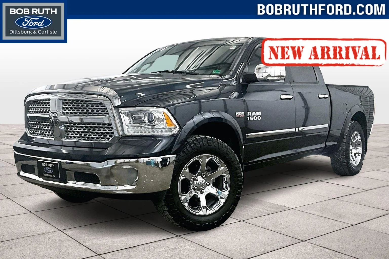 Blue 2017 Ram 1500 Laramie for sale in Dillsburg, PA