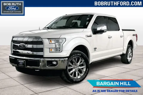 White 2015 Ford F-150 King Ranch for sale in Dillsburg, PA