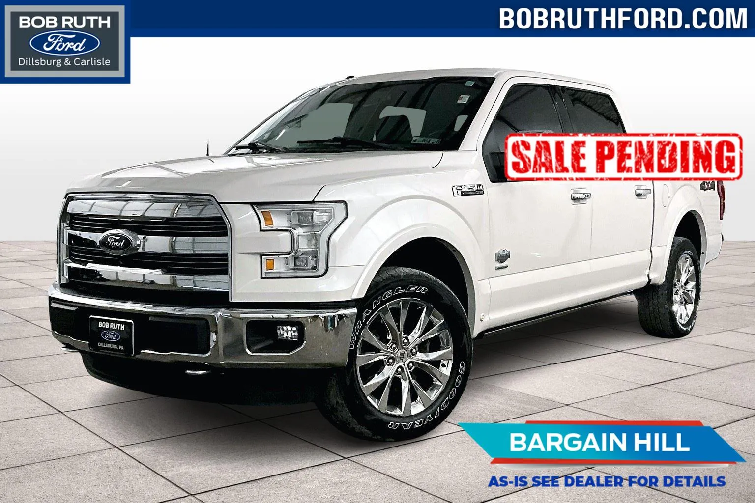 Used 2015 Ford F-150 King Ranch for sale in Dillsburg, PA at Bob Ruth ...