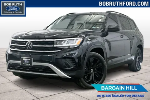 Black 2022 Volkswagen Atlas 3.6L V6 SE w/Technology for sale in Dillsburg, PA