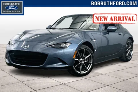 Blue 2017 Mazda MX-5 Miata RF Grand Touring for sale in Dillsburg, PA