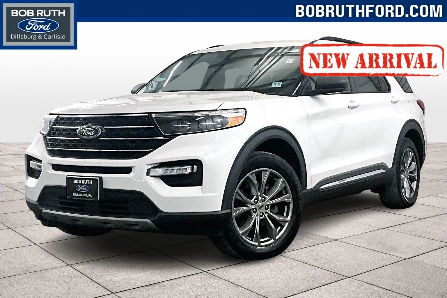 White 2020 Ford Explorer XLT for sale in Dillsburg, PA