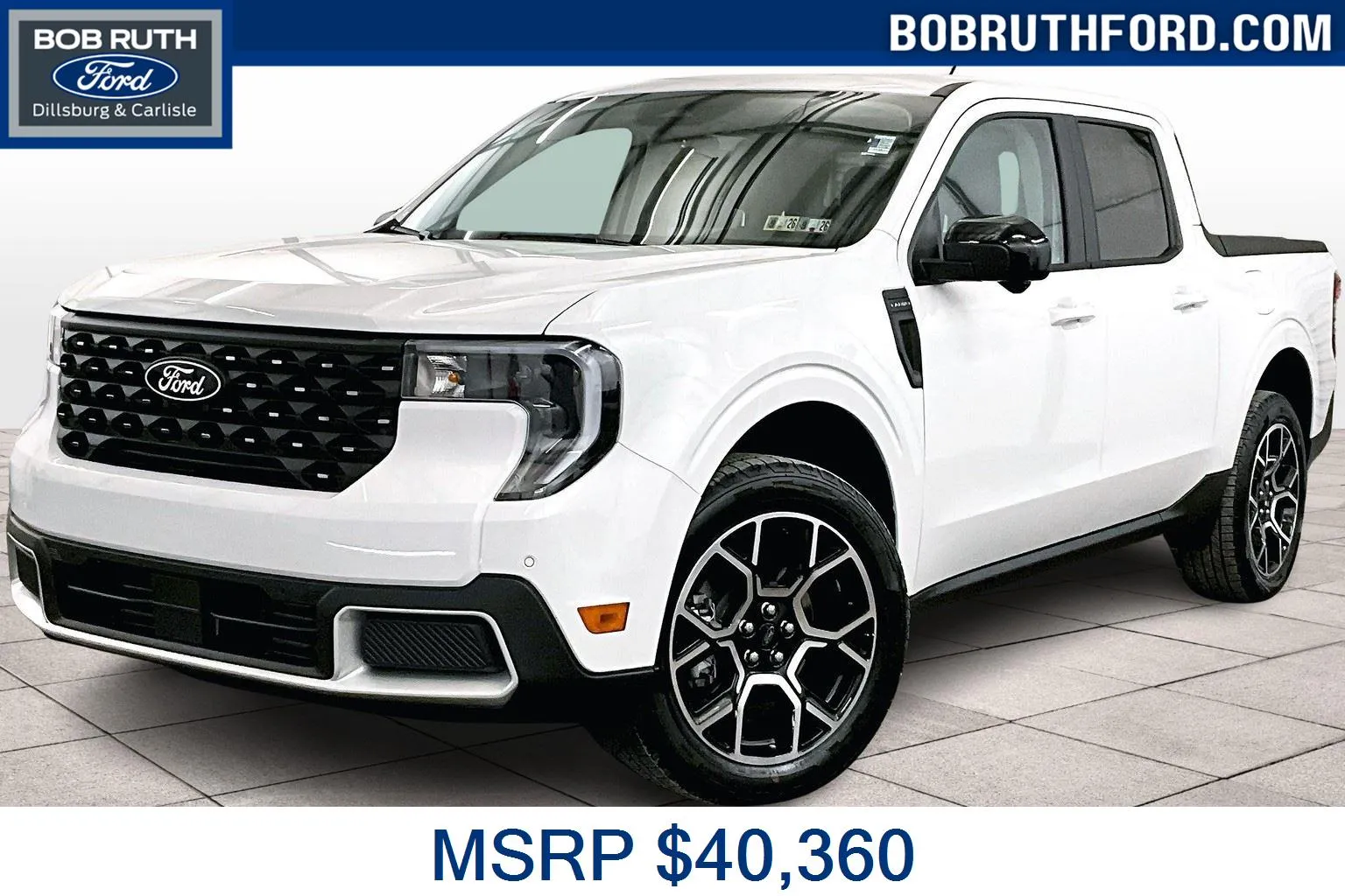 White 2025 Ford Maverick LARIAT for sale in Dillsburg, PA