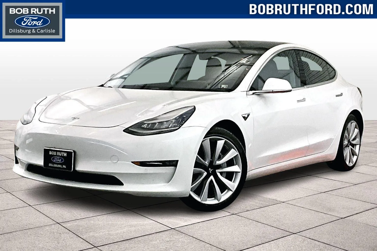 Used 2019 Tesla Model 3 Long Range with VIN 5YJ3E1EB3KF454049 for sale in Dillsburg, PA