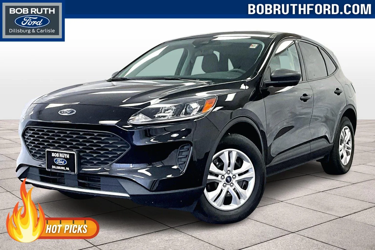 Black 2022 Ford Escape S for sale in Dillsburg, PA