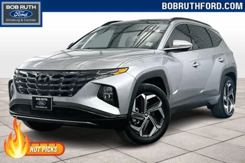 Silver 2024 Hyundai Tucson Hybrid Limited for sale in Dillsburg, PA