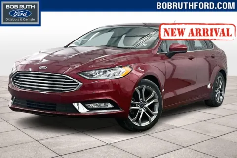 Red 2017 Ford Fusion S for sale in Dillsburg, PA