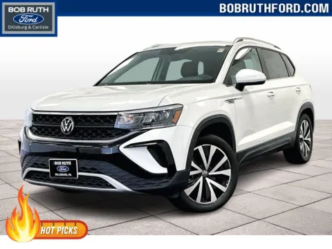 White 2023 Volkswagen Taos SE for sale in Dillsburg, PA