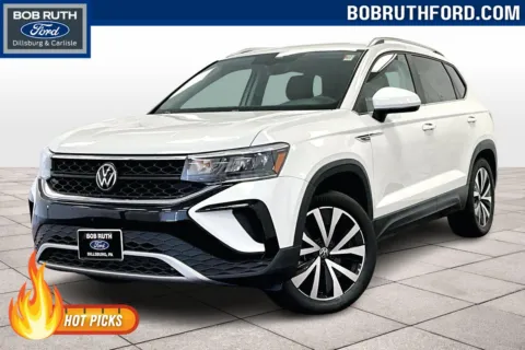 White 2023 Volkswagen Taos SE for sale in Dillsburg, PA