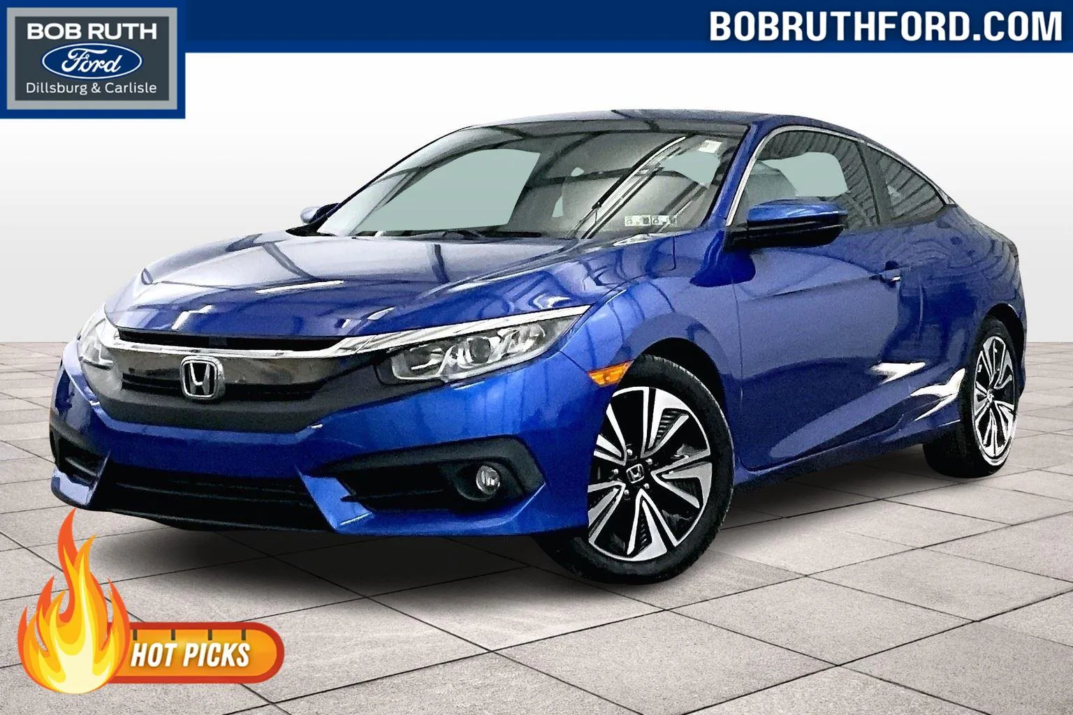 2017 Honda Civic Coupe EX-T for sale in Dillsburg, PA