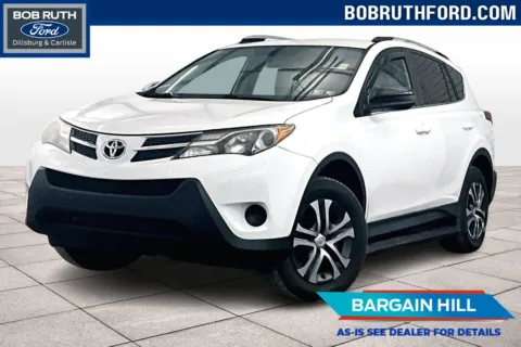 White 2015 Toyota RAV4 LE for sale in Dillsburg, PA