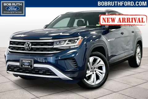 Blue 2020 Volkswagen Atlas Cross Sport 2.0T SEL for sale in Dillsburg, PA