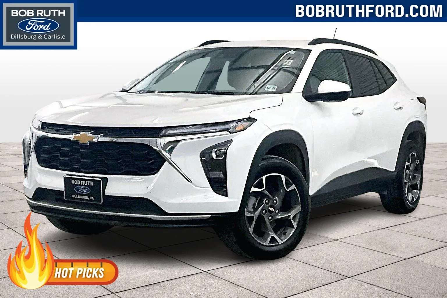 White 2024 Chevrolet Trax LT for sale in Dillsburg, PA