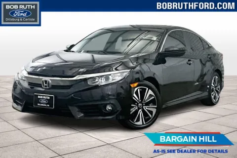 Red 2016 Honda Civic Sedan EX-T for sale in Dillsburg, PA