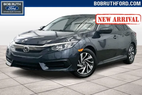 Blue 2018 Honda Civic Sedan EX for sale in Dillsburg, PA