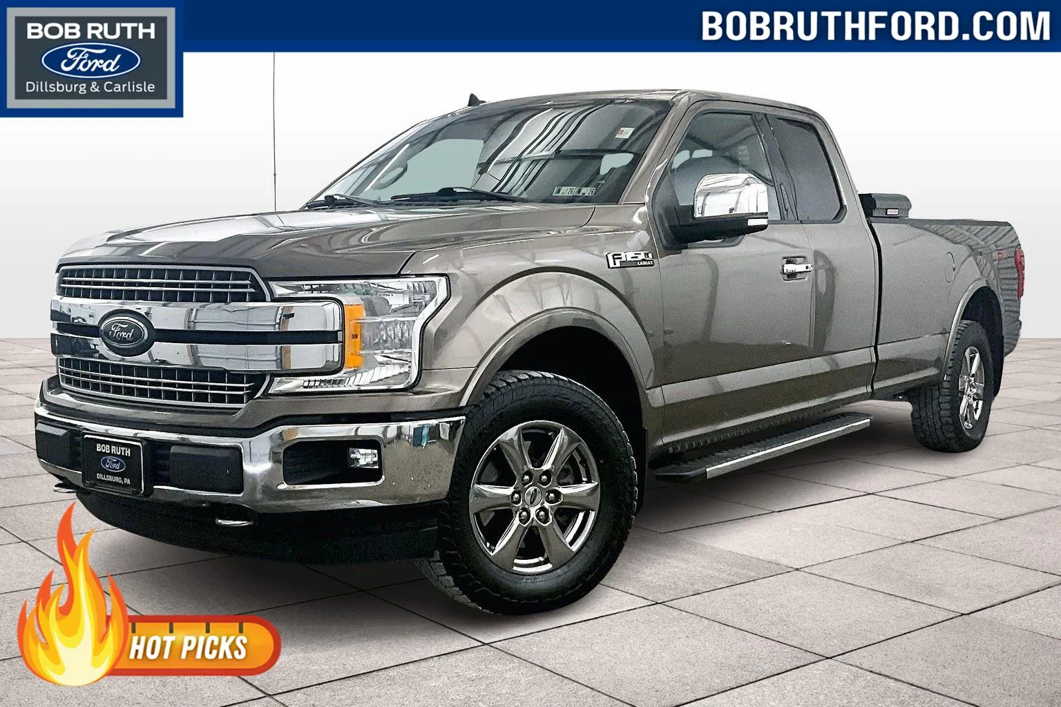 Silver 2020 Ford F-150 LARIAT for sale in Dillsburg, PA