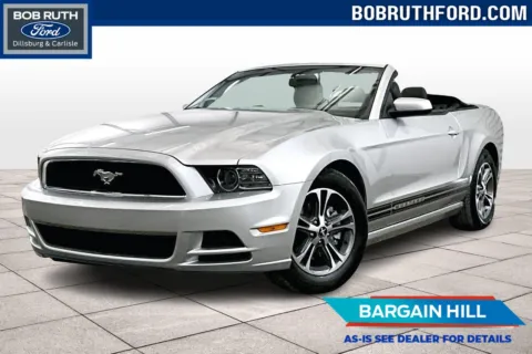 Silver 2014 Ford Mustang V6 Premium for sale in Dillsburg, PA
