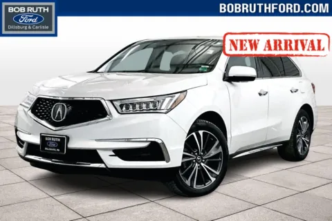 White 2020 Acura MDX w/Technology Pkg for sale in Dillsburg, PA