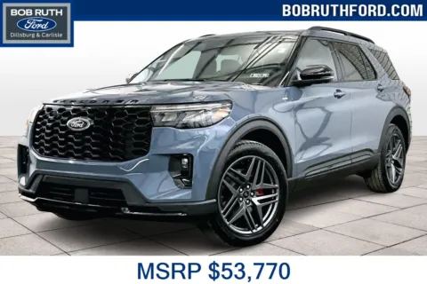 Blue 2025 Ford Explorer ST-Line for sale in Dillsburg, PA
