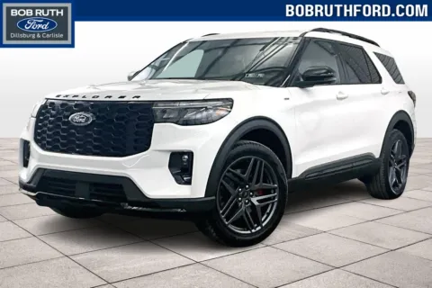 White 2025 Ford Explorer ST-Line for sale in Dillsburg, PA