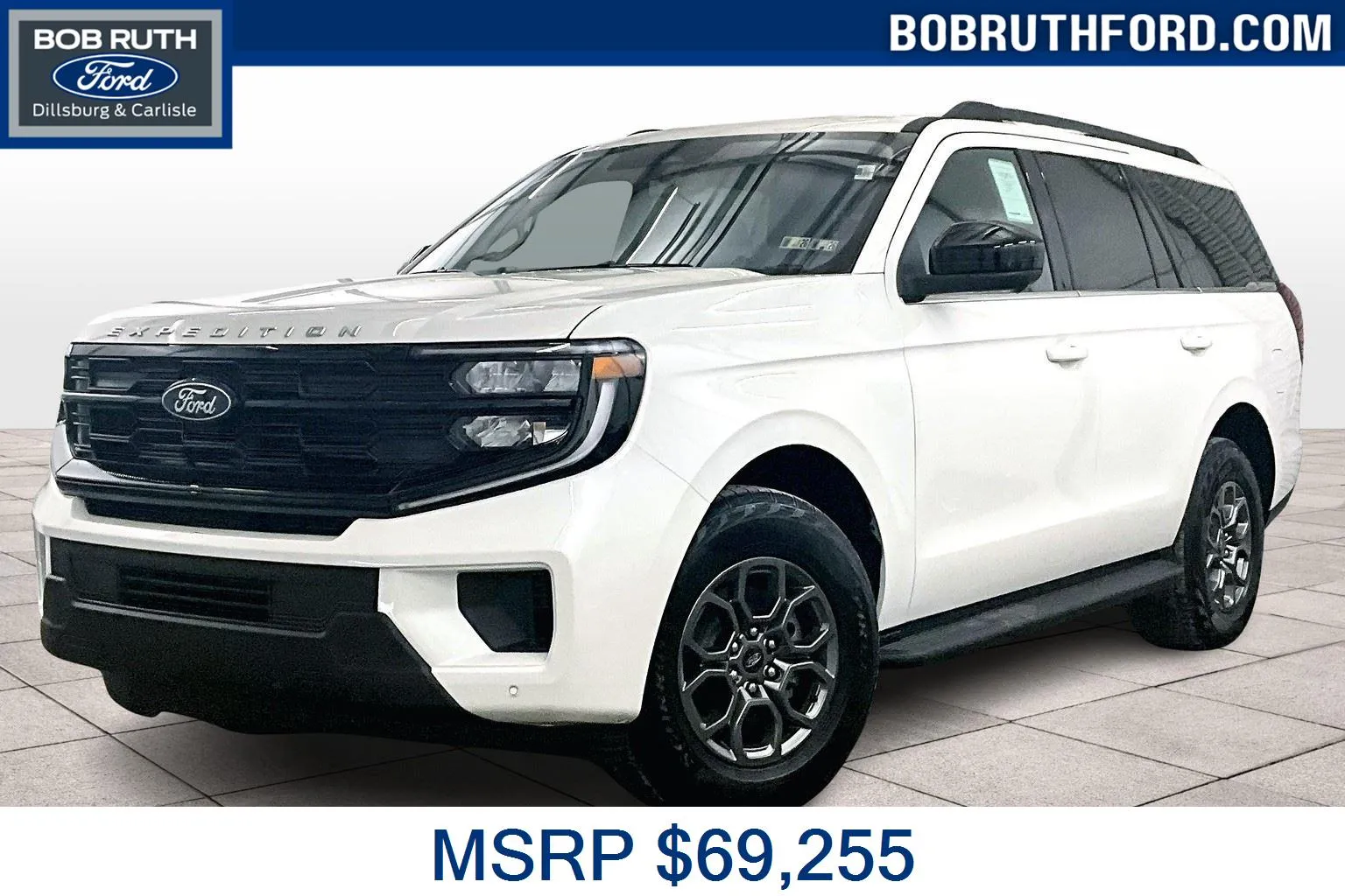 White 2025 Ford Expedition Active for sale in Dillsburg, PA