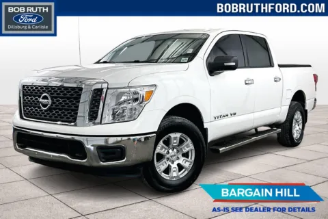 White 2018 Nissan Titan SV for sale in Dillsburg, PA