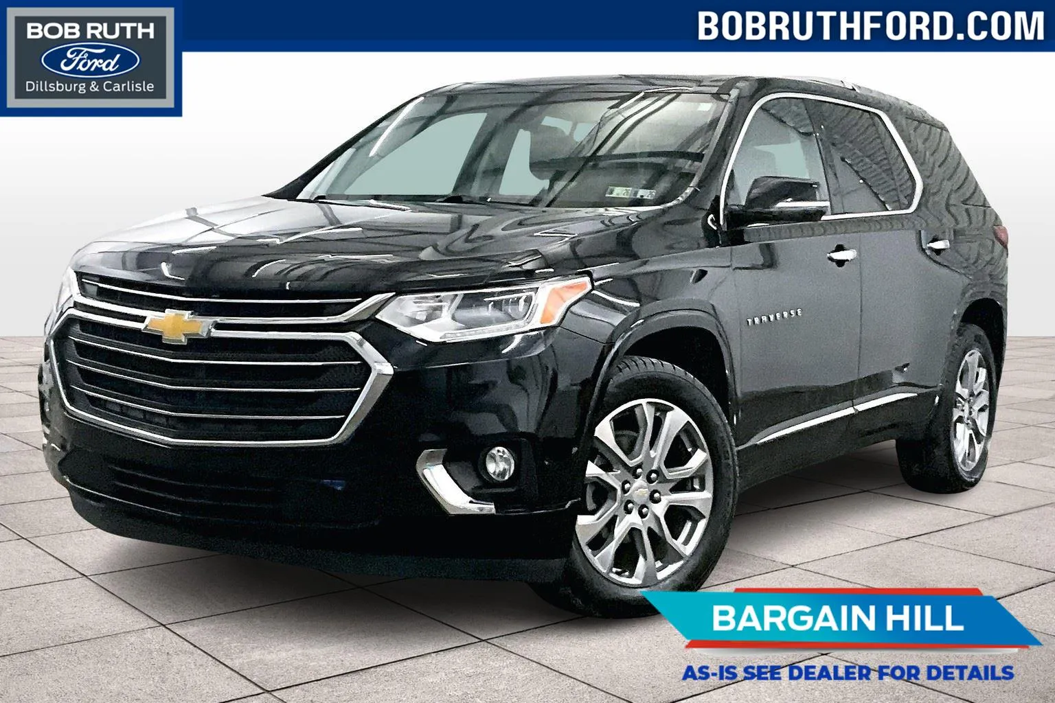 Black 2018 Chevrolet Traverse Premier for sale in Dillsburg, PA