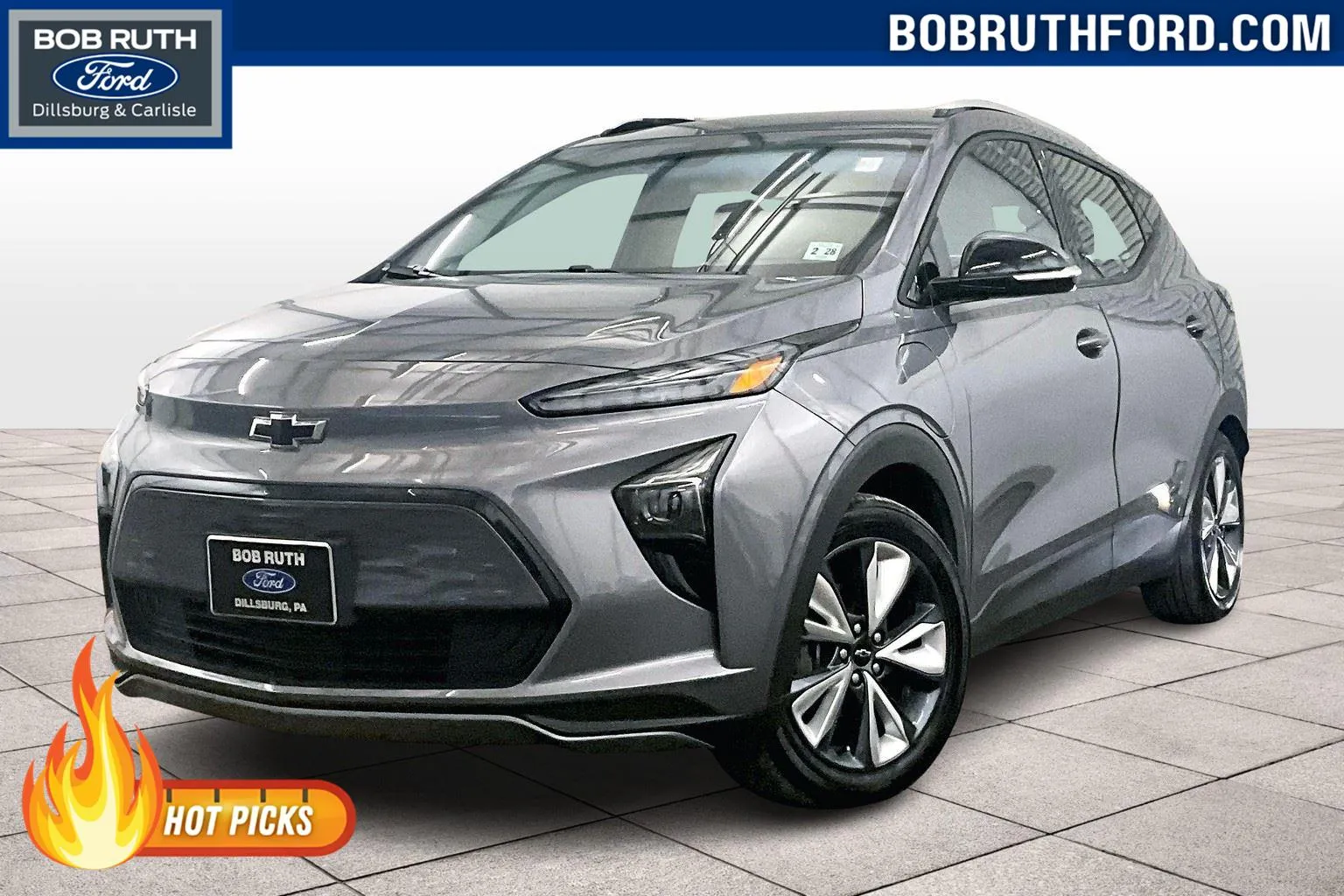 Gray 2023 Chevrolet Bolt EUV LT for sale in Dillsburg, PA