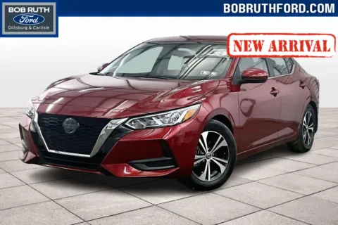 Red 2022 Nissan Sentra SV for sale in Dillsburg, PA
