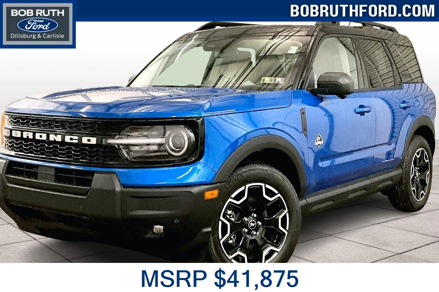 Blue 2025 Ford Bronco Sport Outer Banks for sale in Dillsburg, PA