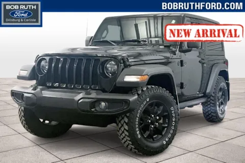 Black 2021 Jeep Wrangler Willys for sale in Dillsburg, PA