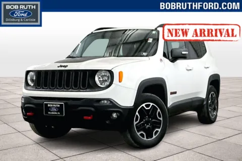 White 2017 Jeep Renegade Trailhawk for sale in Dillsburg, PA