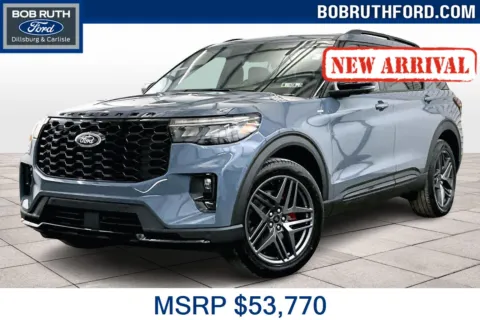 Blue 2025 Ford Explorer ST-Line for sale in Dillsburg, PA