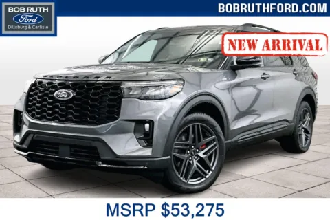 Gray 2025 Ford Explorer ST-Line for sale in Dillsburg, PA