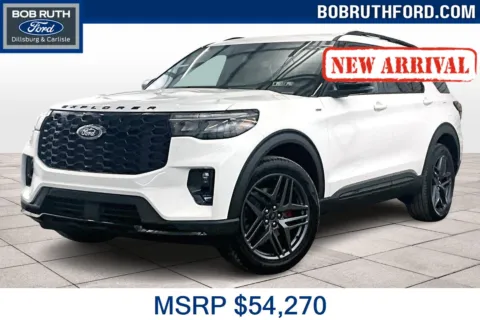 White 2025 Ford Explorer ST-Line for sale in Dillsburg, PA