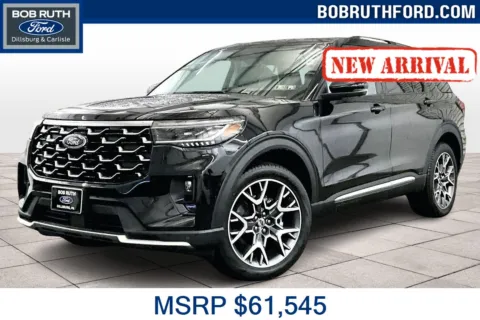 Black 2025 Ford Explorer Platinum for sale in Dillsburg, PA