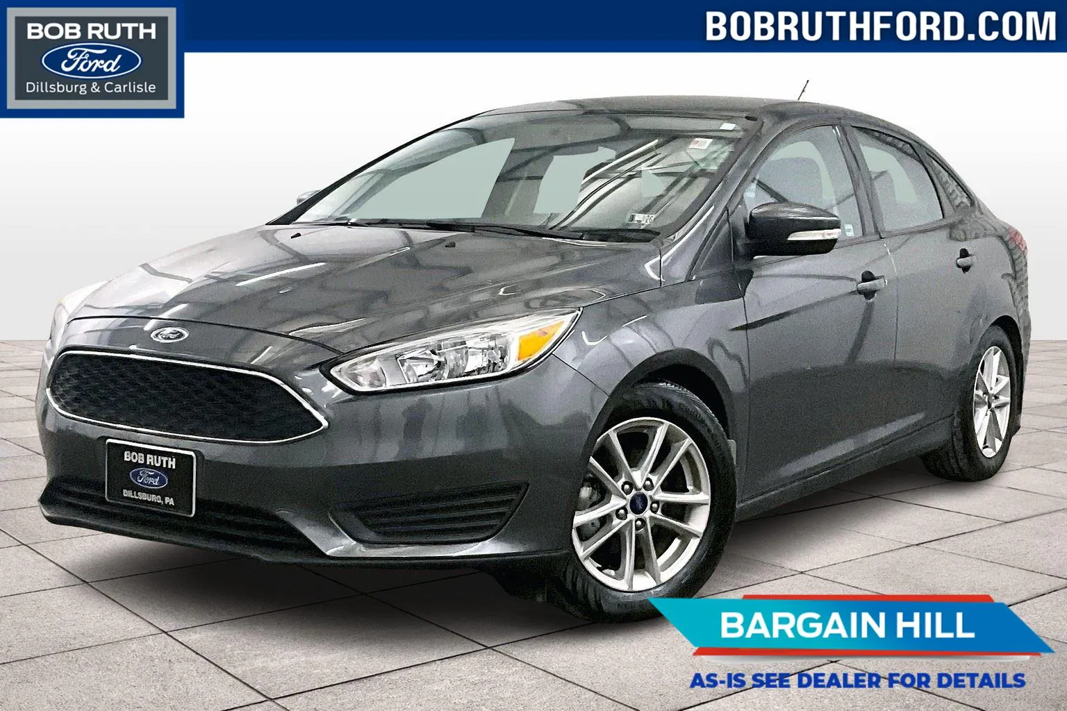 Gray 2016 Ford Focus SE for sale in Dillsburg, PA