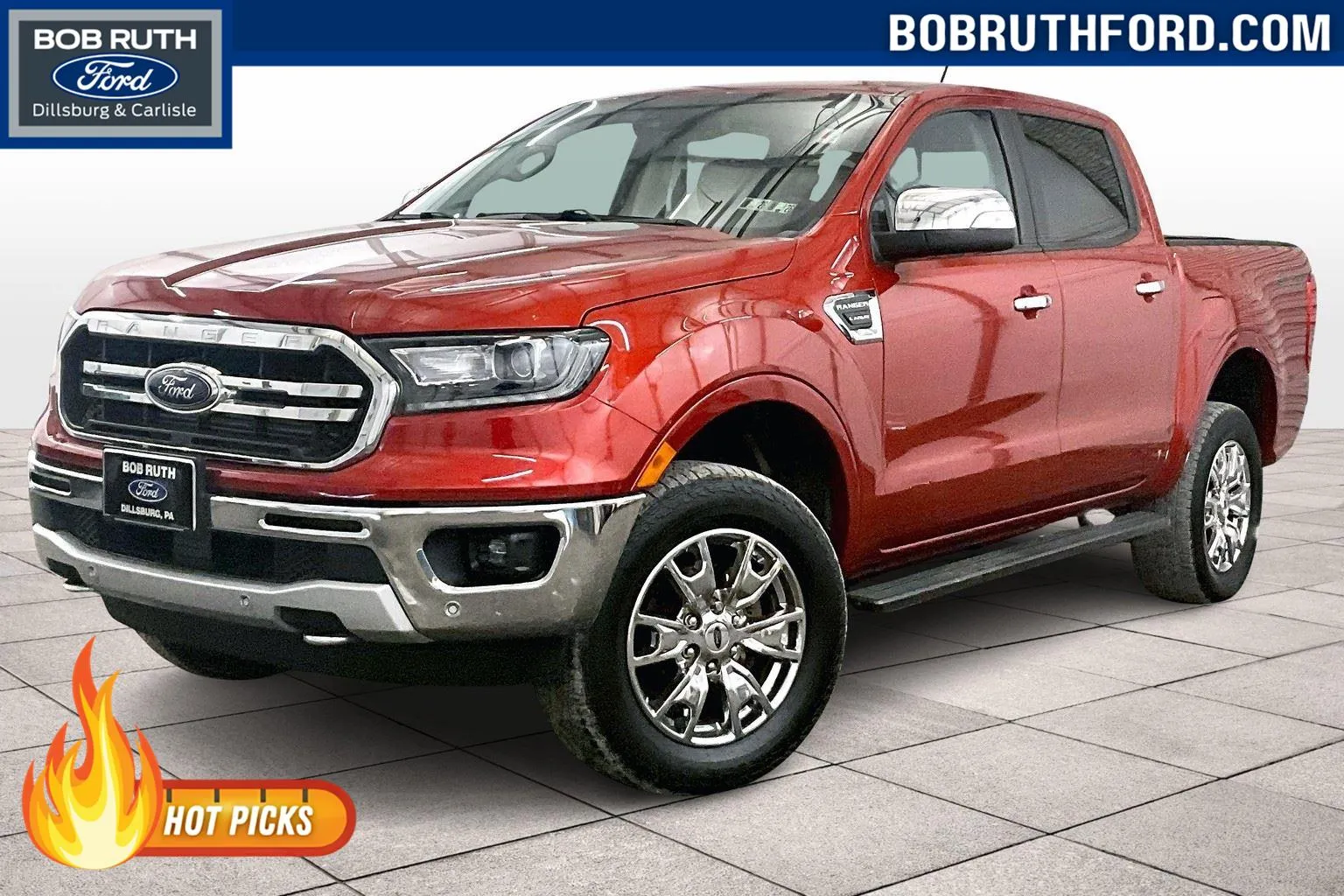 2022 Ford Ranger LARIAT for sale in Dillsburg, PA