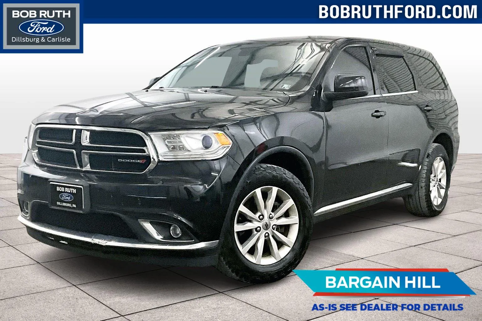 Black 2019 Dodge Durango SXT for sale in Dillsburg, PA