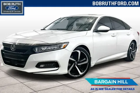 White 2020 Honda Accord Sedan Sport for sale in Dillsburg, PA