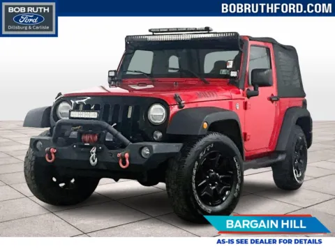 Red 2016 Jeep Wrangler Willys Wheeler for sale in Dillsburg, PA
