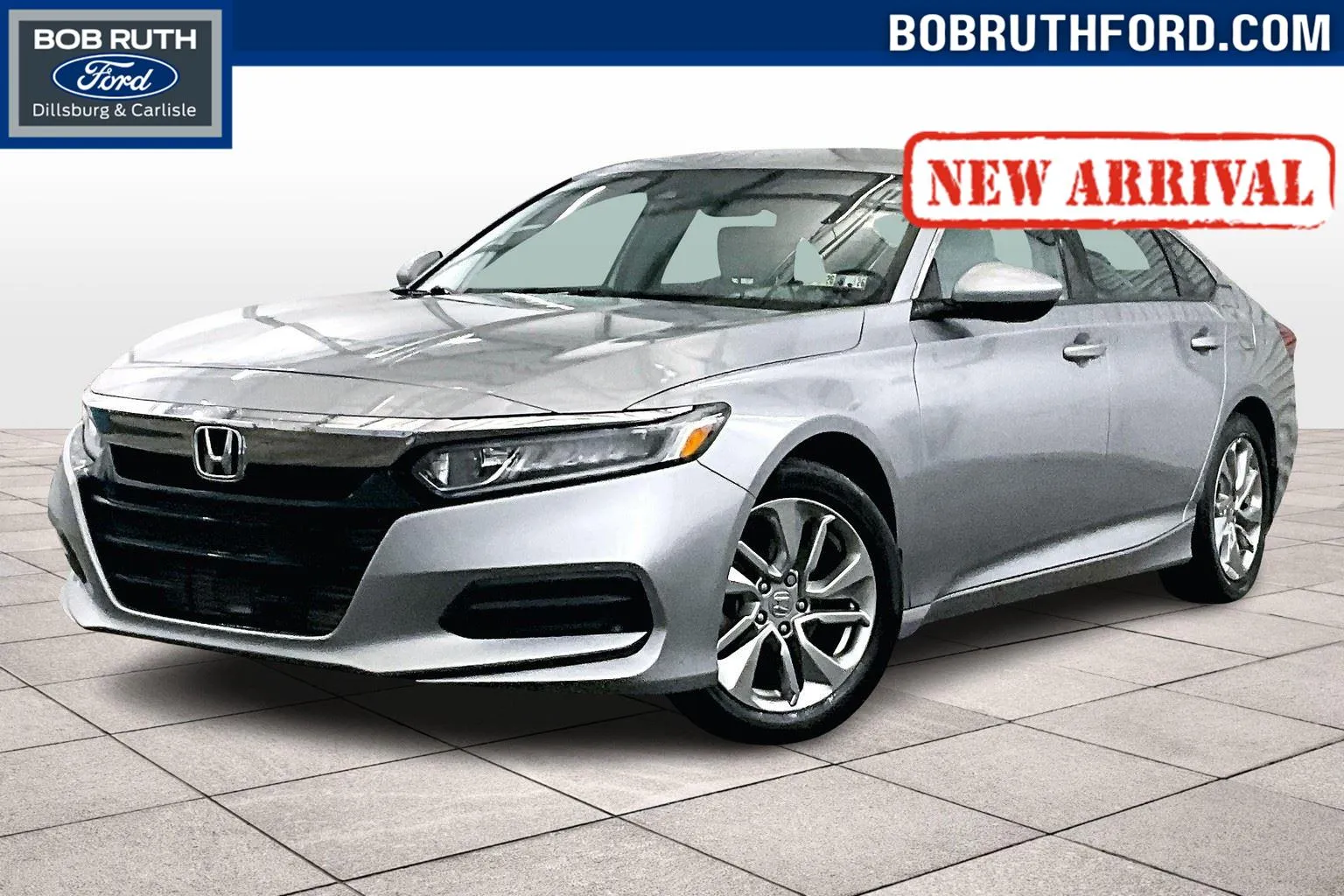 Silver 2018 Honda Accord Sedan LX 1.5T for sale in Dillsburg, PA
